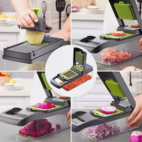 15pc manual push vegetable - 15pc,