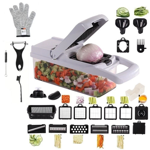 Vegetable chopper - 26-in-1, &
