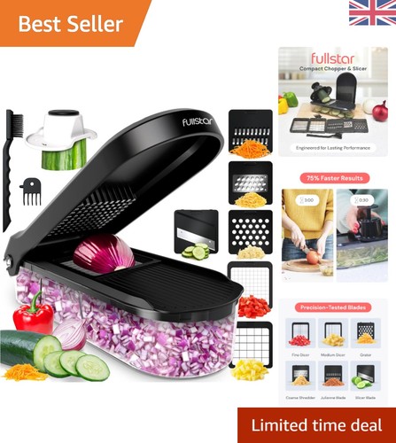 Vegetable chopper - 6-in-1, &