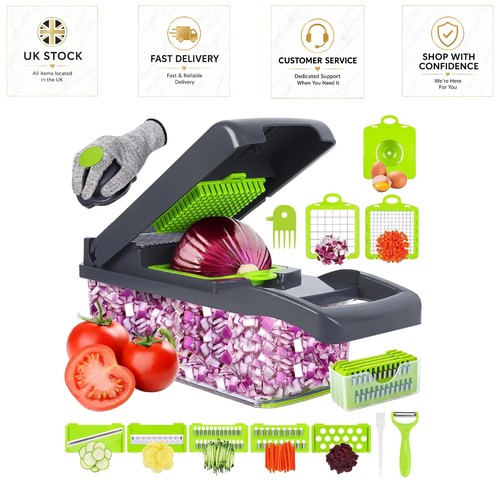 Vegetable chopper in 1 - vegetable, 18-in-1