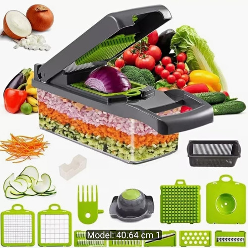 Vegetable chopper - 16-in-1,