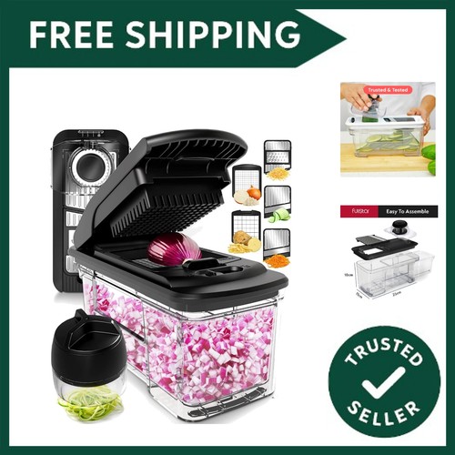 Vegetable chopper mandoline - &,