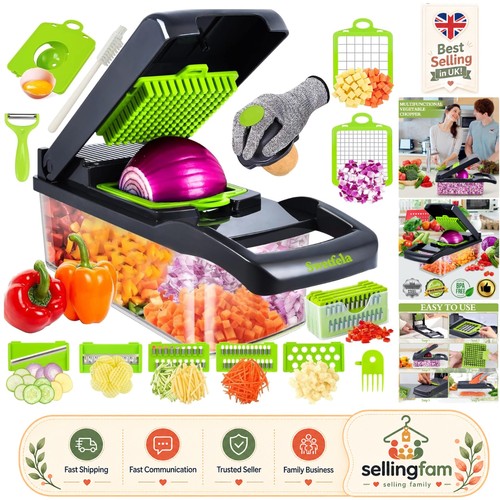 Vegetable chopper - 18-in-1,
