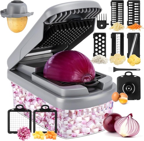 Vegetable chopper 7 - vegetable,